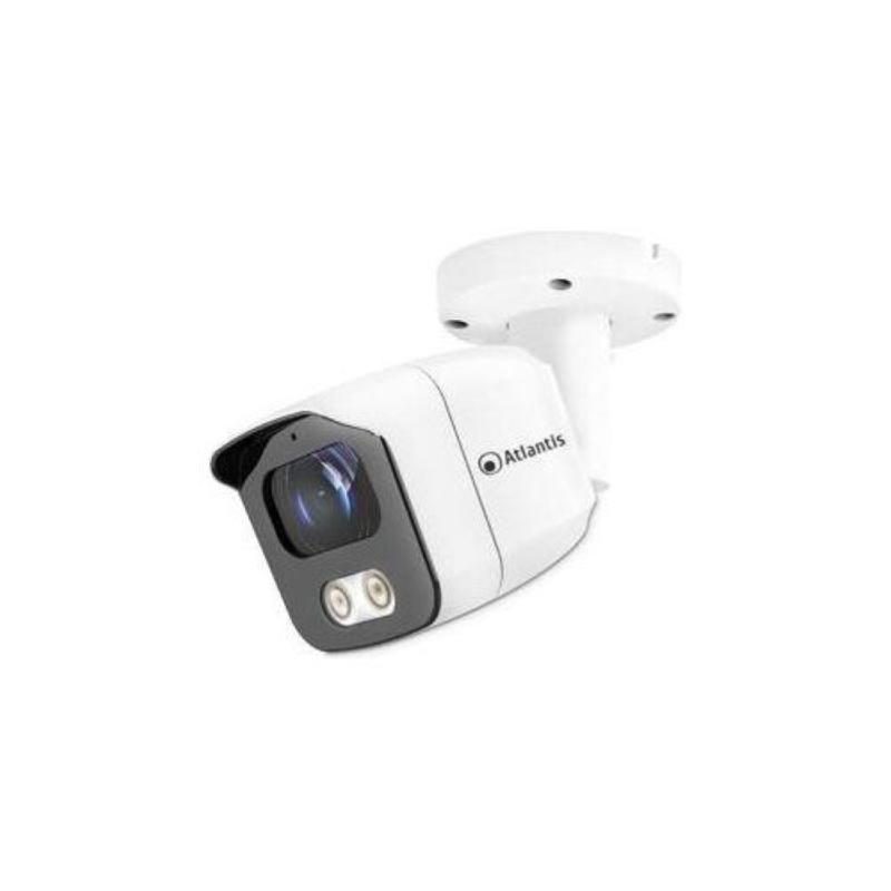 Videocamera IP PoE bullet bianca 8m - Atlantis
