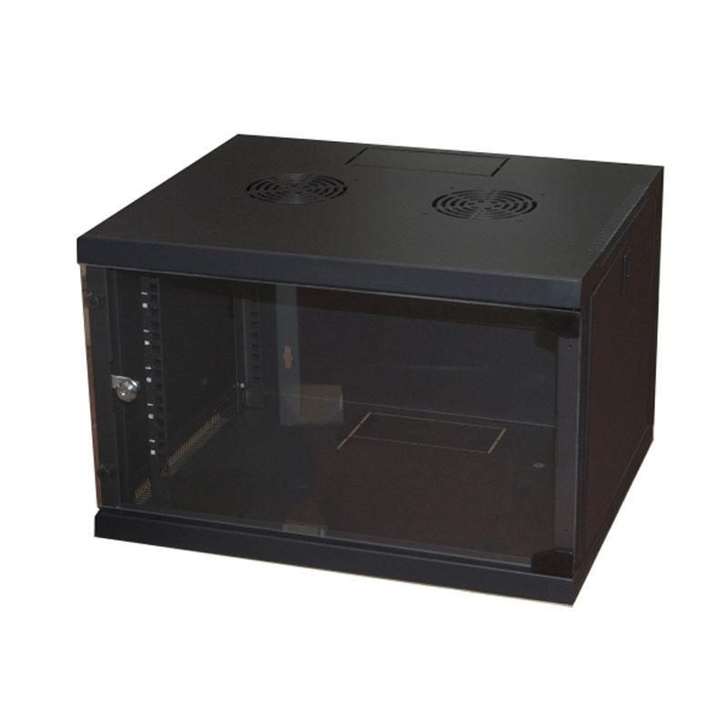 Link armadio 6 unita` da muro per reti (a)350 x (l)540 x (p) 450 mm colore nero - ESF-179566
