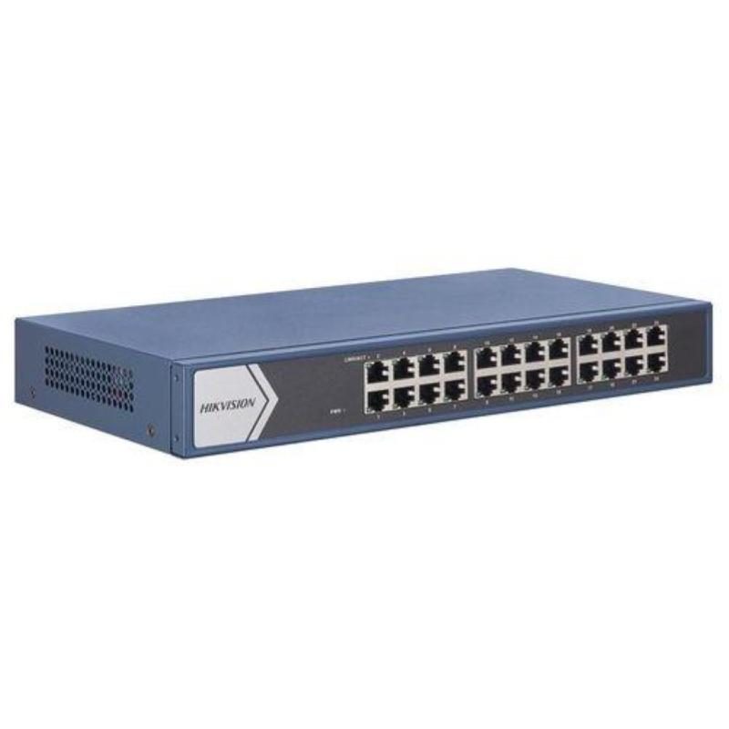 Switch di rete Gigabit Ethernet 10/100/1000 blu - Hikvision DS-3E1524-EI