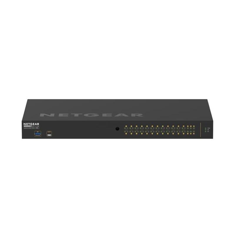 Switch 30 porte gestito L3 24 x 10/100/1000 (PoE+) + 2 x 10/100/1000 + 4 x 1000BASE-X SFP - Netgear GSM4230P-100EUS