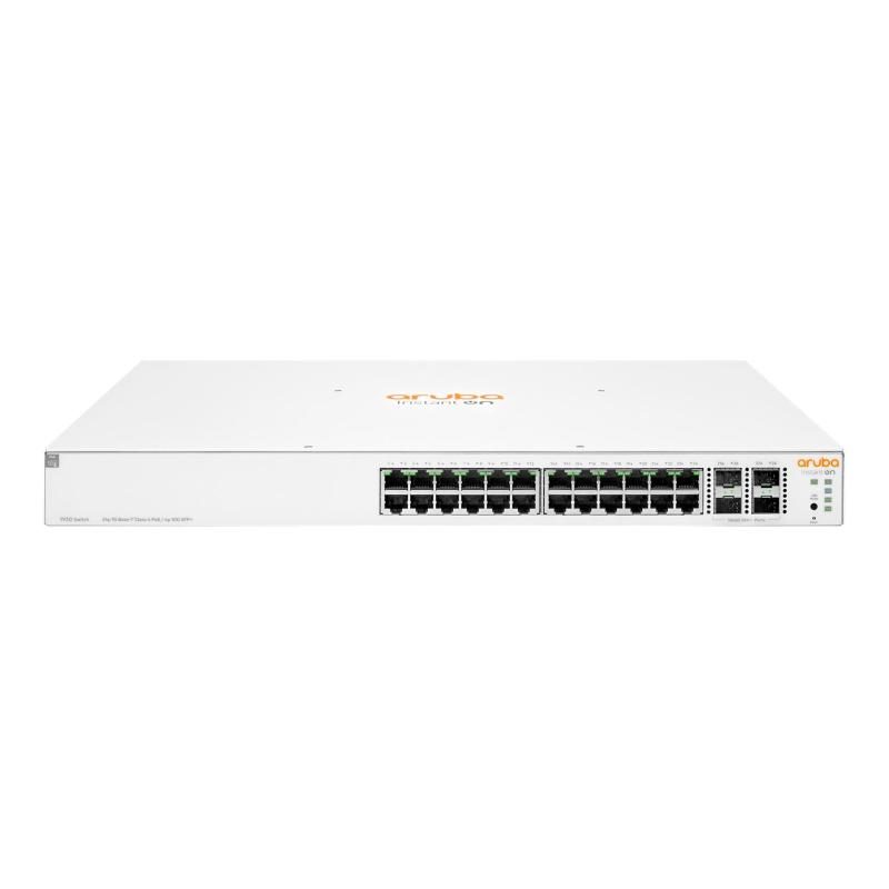 Switch gestito L2+ 24G class4 PoE 4SFP/SFP+ 370 W - HPE Aruba ION 1930