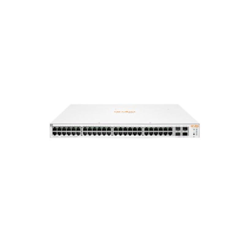 Switch gestito 48 x 10/100/1000 (PoE) + 4 x 1/10 Gigabit SFP+ PoE 370 W rack - HPE Aruba Instant On 1930 48G class4
