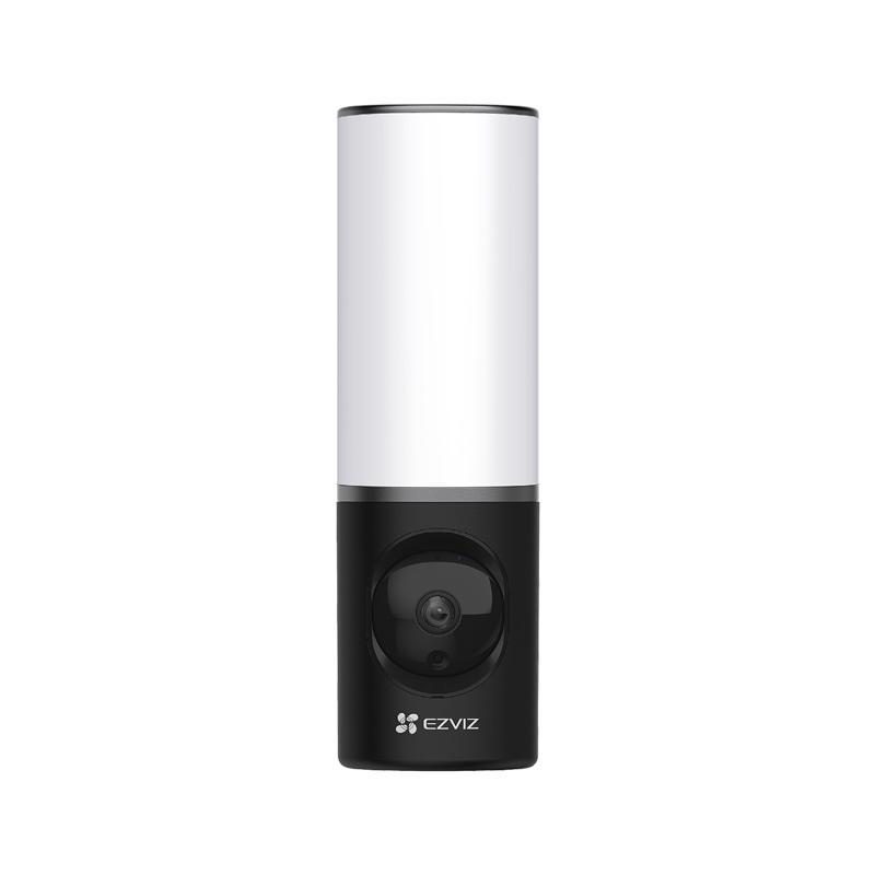 Telecamera di sicurezza da esterno Wi-Fi 4MP 2K con lampada 700 lumen IP65 e visione notturna a colori - EZVIZ LC3