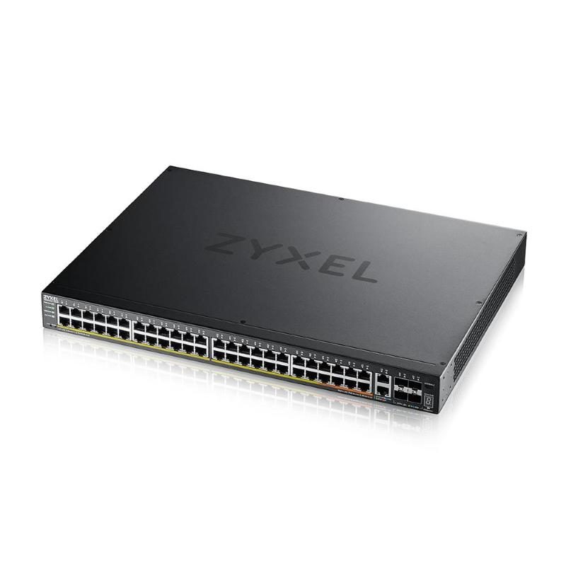 Switch gestito L3 Gigabit Ethernet 10/100/1000 con PoE - Zyxel XGS2220-54HP