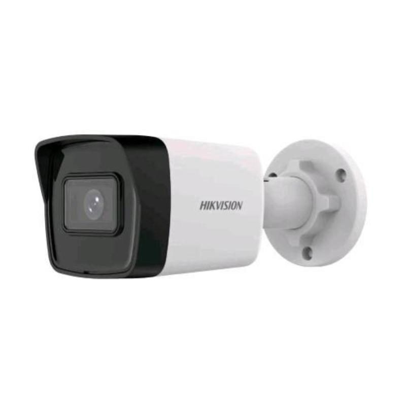 Telecamera di sicurezza IP 4K 8MP 30 fps giorno/notte IR WDR da esterno IP67 LAN RJ-45 bianco nero - Hikvision DS-2CD1083G0-I