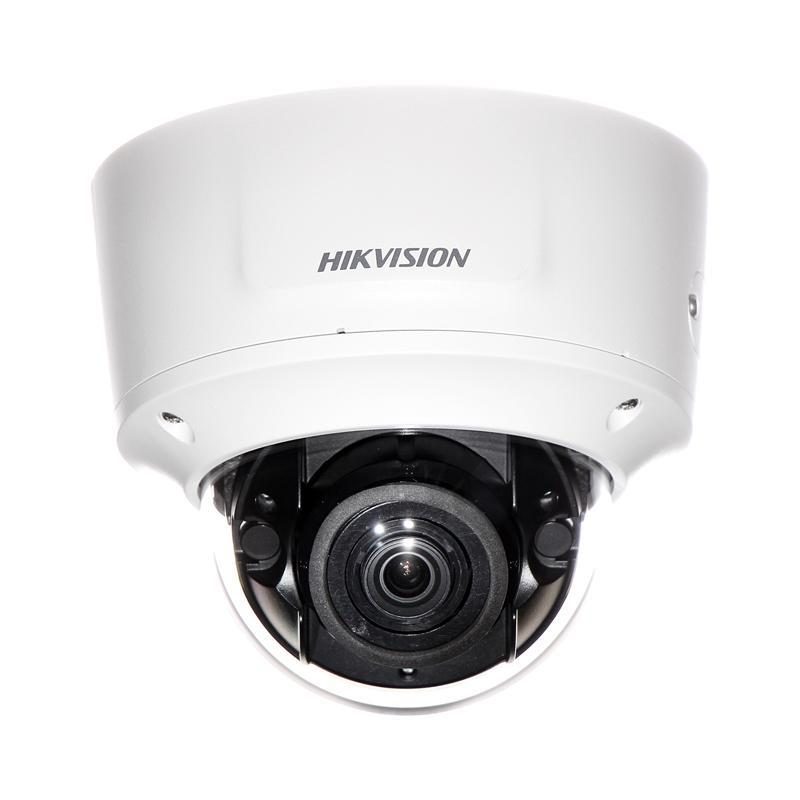 Telecamera di sicurezza a cupola IP motorizzata 4K 8Mpx WDR 120dB varifocale 2.8-12mm IP66 IK10 - Hikvision DS-2CD2783G0-IZS