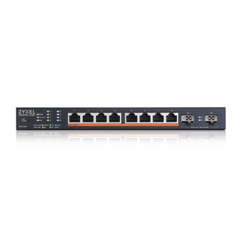 Switch gestito 8 porte L2 2.5G Ethernet (100/1000/2500) con PoE - Zyxel XMG1915-10EP