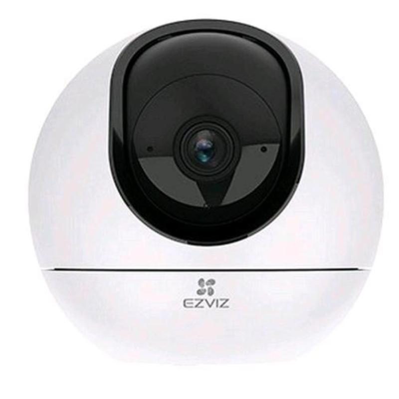 Telecamera da interno motorizzata 5Mpx Wi-Fi dual band + Ethernet visione 360 gradi audio bidirezionale con IA - EZVIZ H6