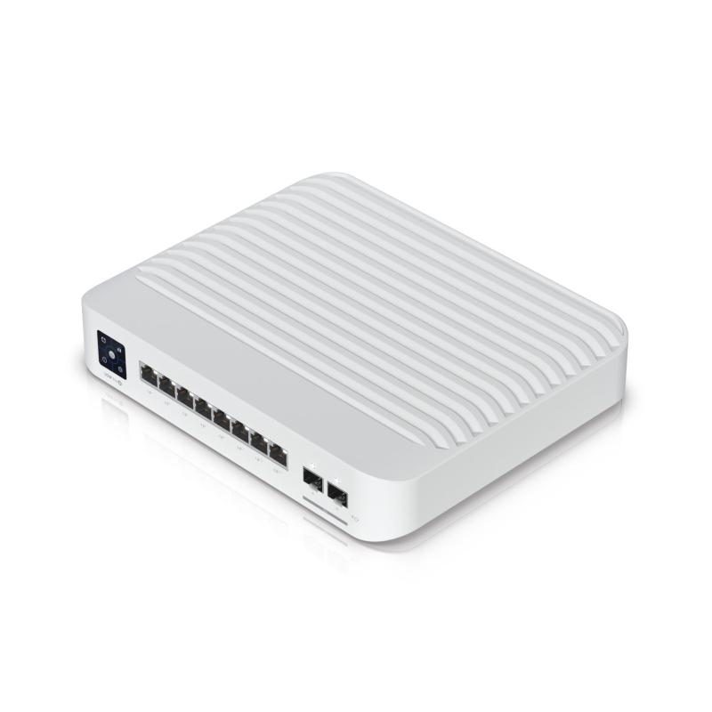 Switch gestito L2-L3 Gigabit Ethernet 10-100-1000 con supporto Power over Ethernet 1U bianco - Ubiquiti UniFi USW-Pro-8-PoE
