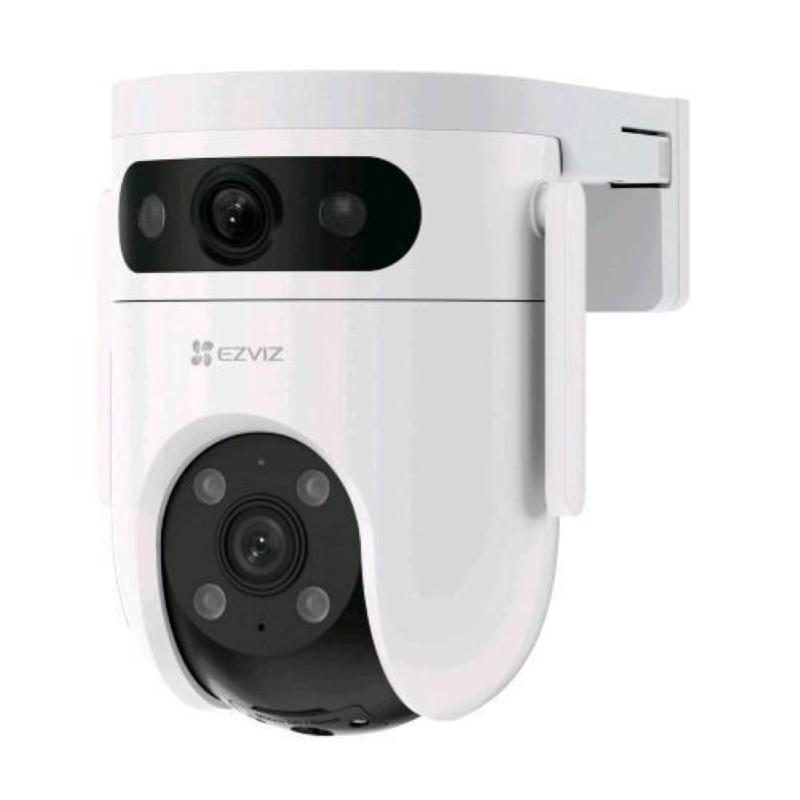 Telecamera di sorveglianza 3K motorizzata da esterno a doppio obiettivo Wi-Fi IP65 con sirena - EZVIZ H9c