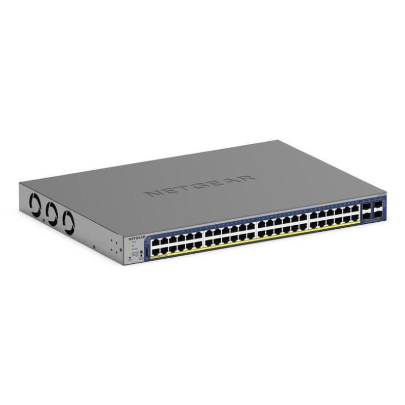 Switch Smart 48 porte Gigabit PoE con 10G SFP - NETGEAR GS752
