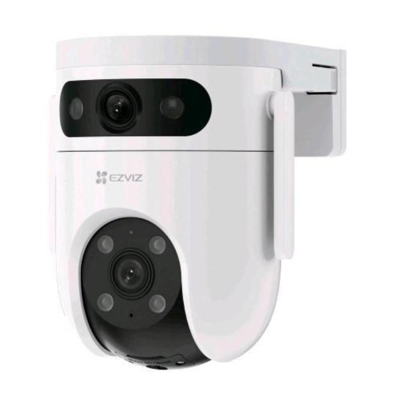 Telecamera a cupola motorizzata da esterno Wi-Fi a doppio obiettivo 2 x 2K 2304 x 1296 pixel IP65 - EZVIZ H9c 2K