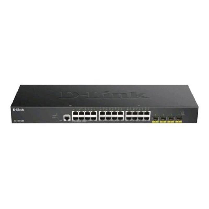 Switch di rete gestito L3 24 x 10/100/1000 + 4 x 10 Gigabit SFP+ - D-Link DGS-1250-28X