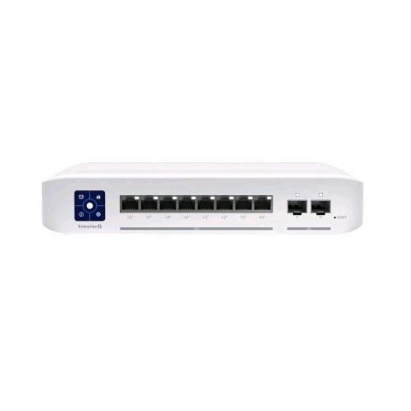 Switch di rete 8 porte PoE gestito L3 in acciaio inox enterprise Ethernet - Ubiquiti UniFi