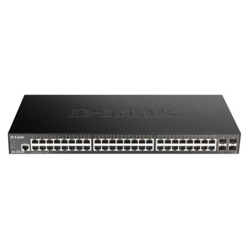 Switch di rete gestito L3 48 x 10/100/1000 + 4 x 10 Gigabit SFP+ - D-Link DGS-1250-52X