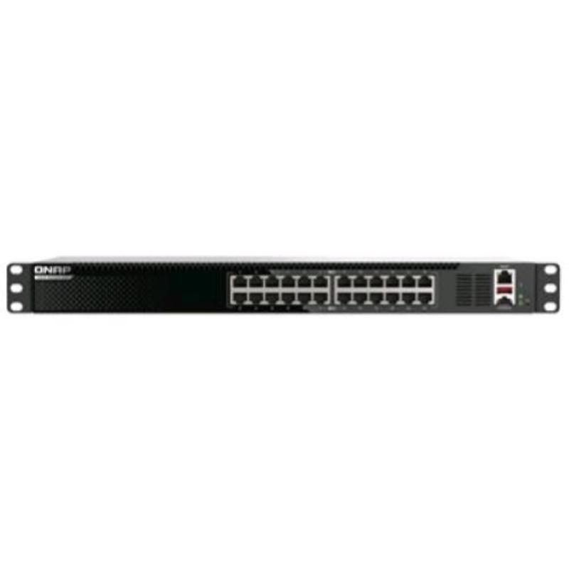 Switch di rete gestito L3 24 porte LAN RJ-45 10GbE Base-T grigio - QNAP QSW-M3224-24T