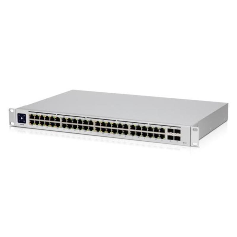 Switch 48 porte PoE LAN Gigabit 210 W di cui 4 porte SFP - Ubiquiti USW-48-PoE Gen2