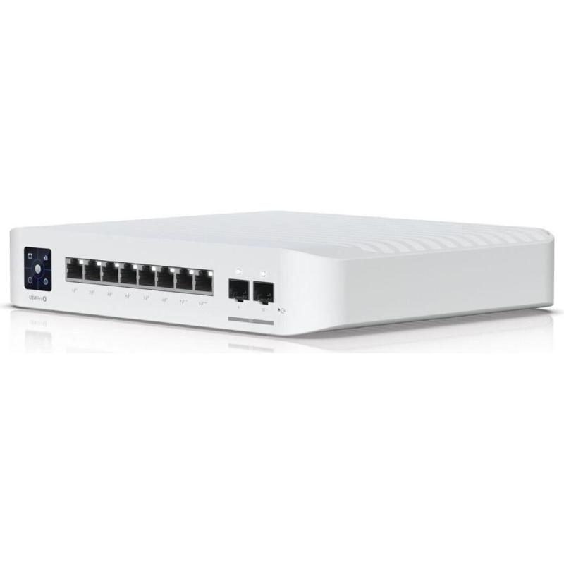 Switch UniFi 10 porte con 8 porte 10GbE PoE++ e 2 porte 10G SFP+ - Ubiquiti USW-Pro-XG-8-PoE-EU