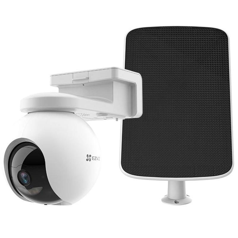 Telecamera motorizzata da esterno a batteria 4K con pannello solare 5 W, visione notturna a colori - EZVIZ HB8 Pro