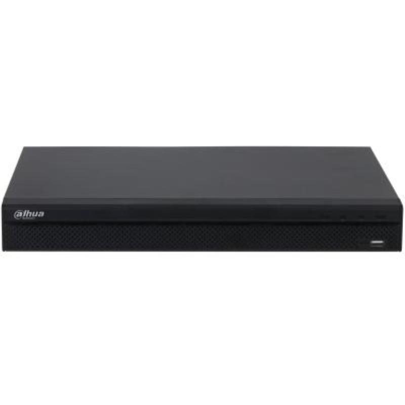 NVR 16 canali con 16 porte PoE 8MP versione S3, 2 HDD, 2 USB, 1 LAN, I/O audio - Dahua