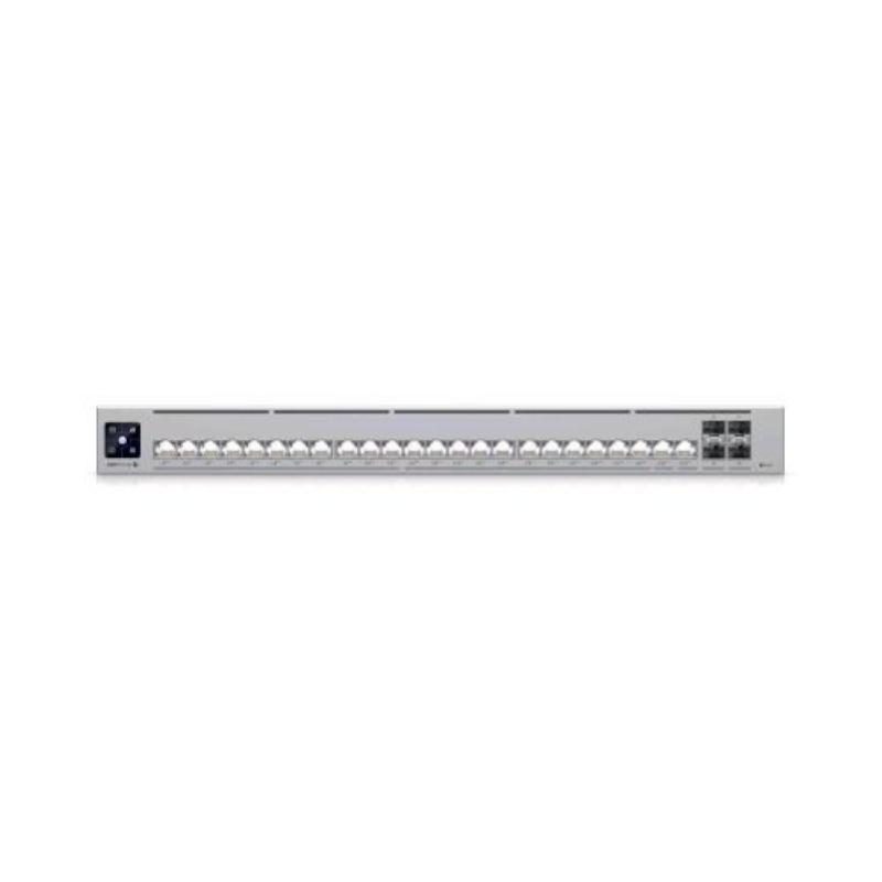 Switch gestito L3 24 porte: 22 porte 2.5GbE + 2 porte 10GbE + 4 porte SFP+ 10G montabile a rack - Ubiquiti USW-Pro-HD-24