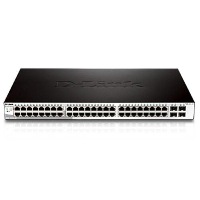 Switch gestito L2 48 porte Gigabit con 4 porte SFP - D-Link DGS-1210-52