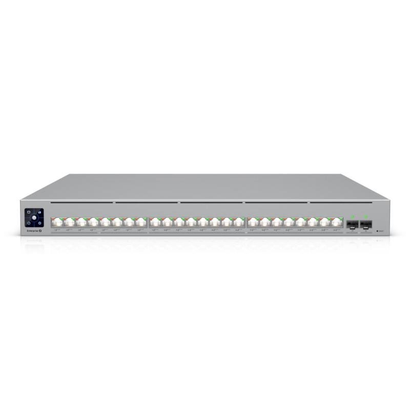 Switch L3 managed 8 x 2.5GBase-T + 16 x 10Gb Ethernet + 2 x 25 Gigabit - Ubiquiti UniFi Enterprise Campus 24 PoE