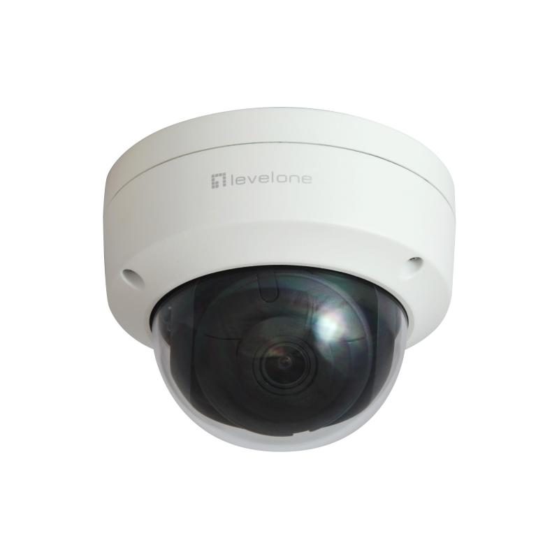 Telecamera di sorveglianza IP a cupola da interno ed esterno 3200 x 1800 pixel soffitto - LevelOne FCS-3404