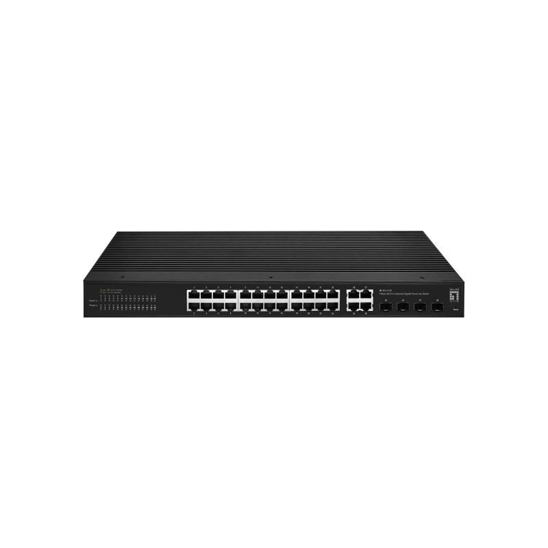 Switch di rete gestito L2 Gigabit Ethernet (10/100/1000) nero - LevelOne IGS-2128