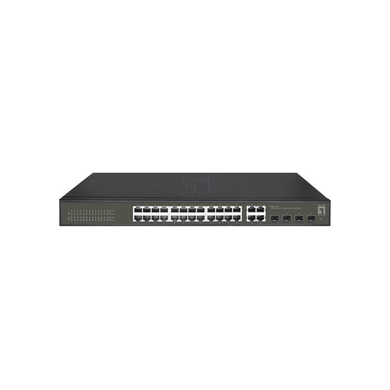 Switch di rete gestito L2 Gigabit Ethernet (10/100/1000) nero - LevelOne GES-2128