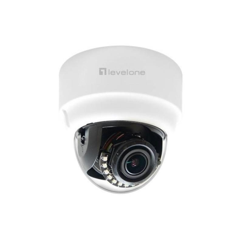 Telecamera di sorveglianza IP a cupola da interno ed esterno 2048 x 1536 pixel soffitto/muro - LevelOne FCS-3303