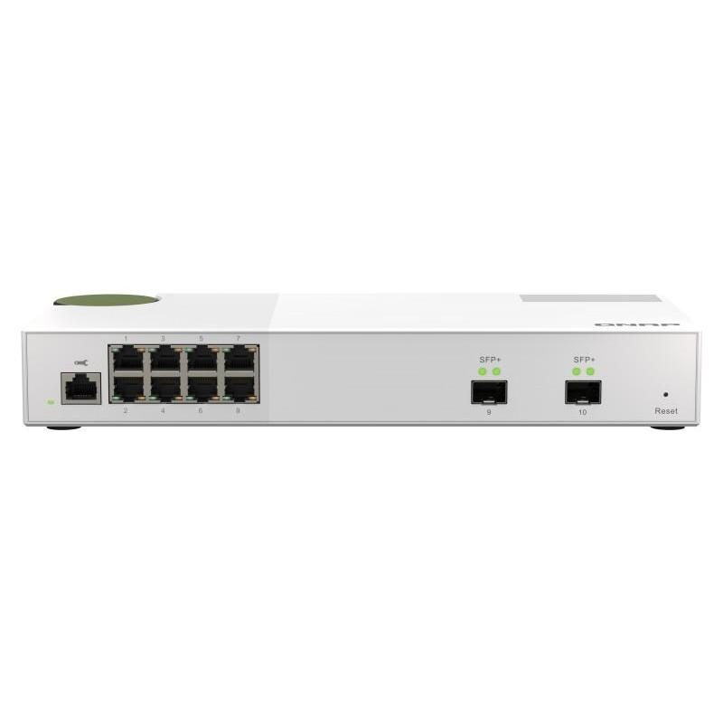 Switch di rete gestito L2 2.5G Ethernet (100/1000/2500) grigio - QNAP QSW-M2108-2S