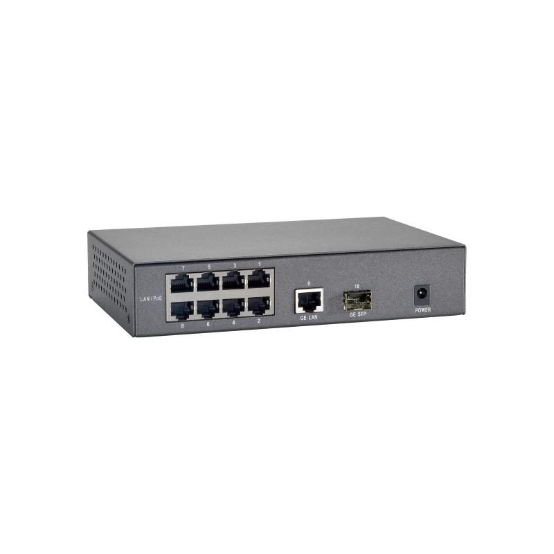 Switch di rete Fast Ethernet (10/100) con supporto Power over Ethernet (PoE) grigio - LevelOne FGP-1000W90