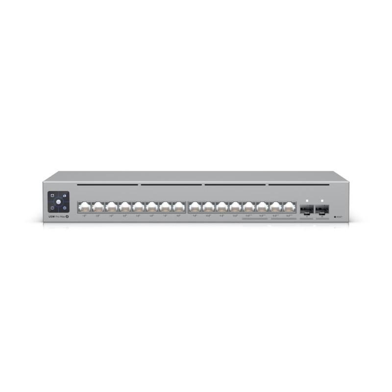 Switch 16p poe lan gigabit ubiquiti usw-pro-max-16-poe l34x2,5gbe poe++ - ESF-763013