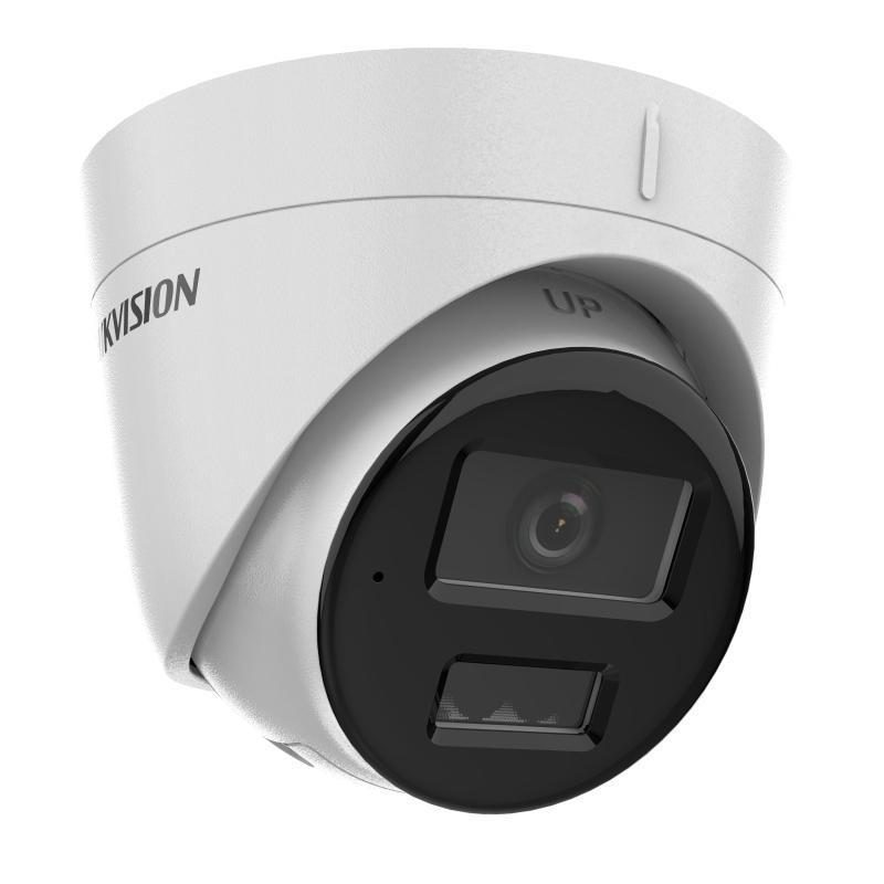 Telecamera turret IP ottica fissa 4MP 2.8 mm Smart Hybrid Light, rilevamento umano e veicoli - Hikvision DS-2CD1343G2-LIU