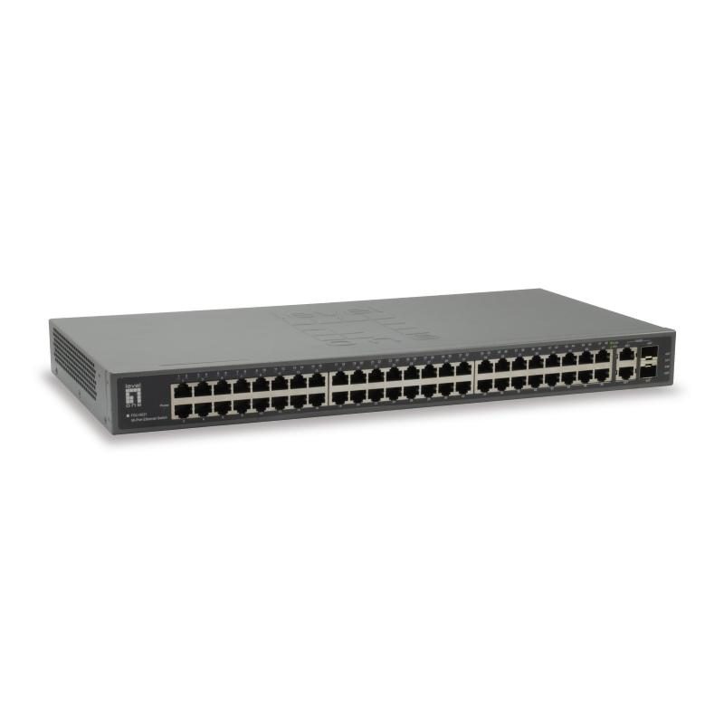 Switch di rete Fast Ethernet (10/100) grigio - LevelOne FGU-5021