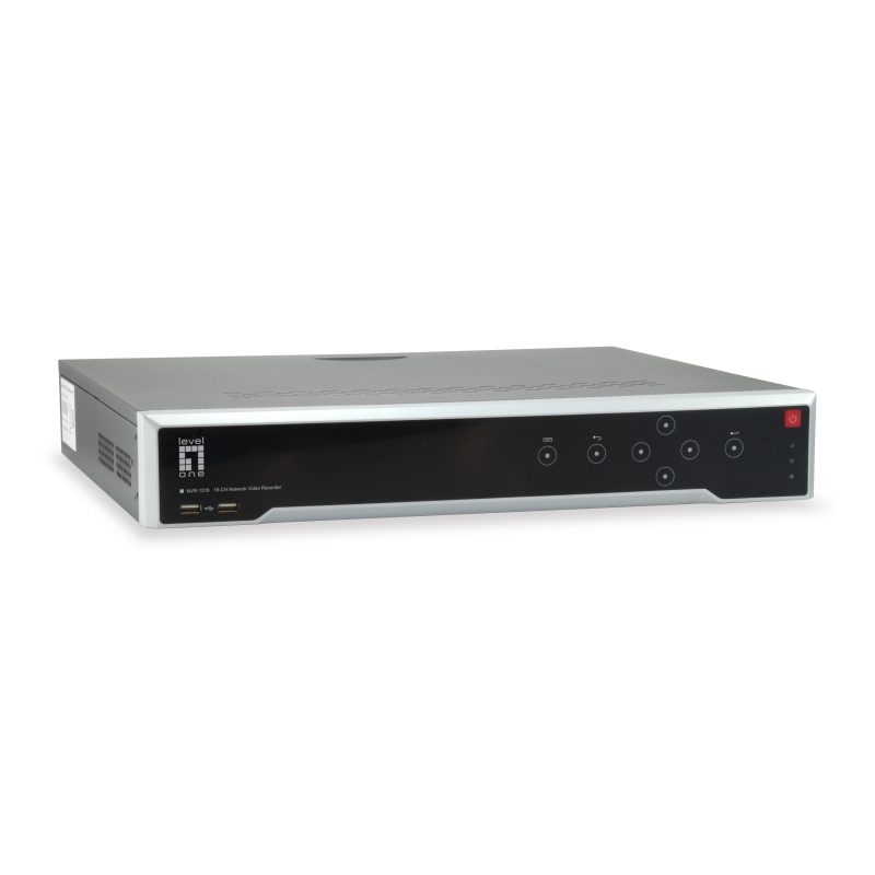 Videoregistratore di rete (NVR) nero - LevelOne NVR-1316