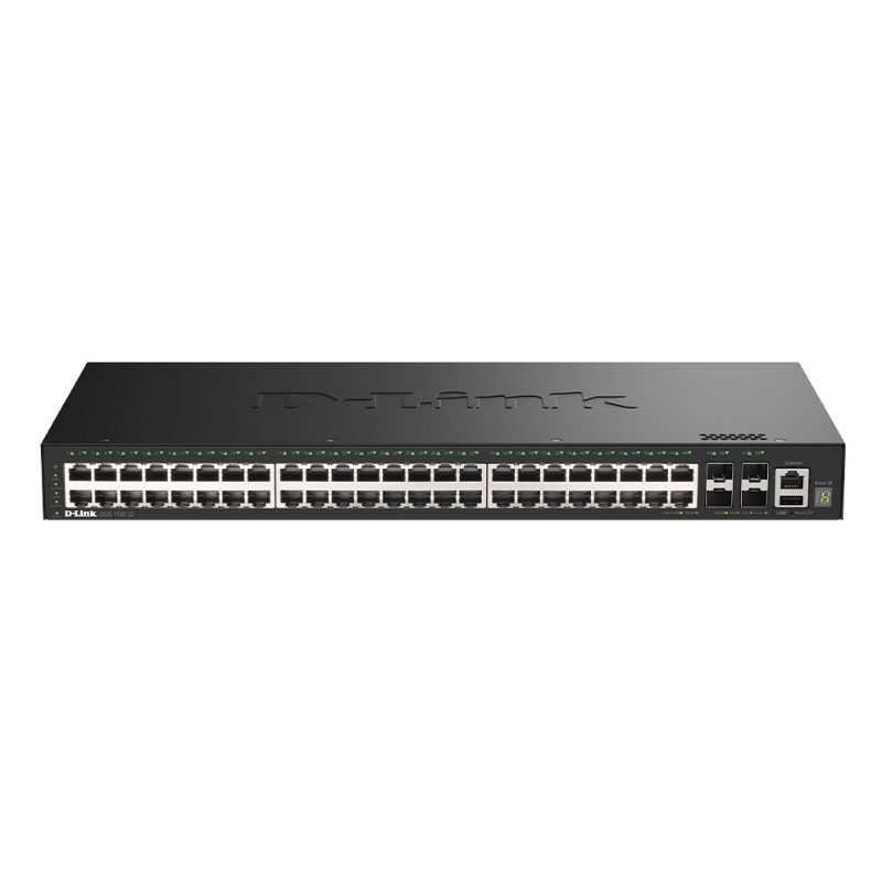 Switch di rete gestito L2 Gigabit Ethernet (10/100/1000) nero - D-Link DGS-1530-52/E