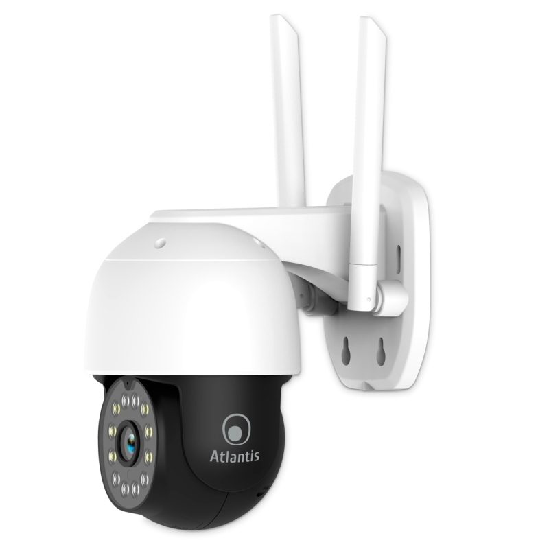 Videocamera outdoor motorizzata 4Mpx FHD 1980x1080p H.264 25 fps 6 IR LED 12 m - Atlantis SmartCam A14-SC970-PT WL