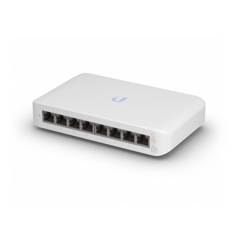Switch gestito L2 Gigabit Ethernet (10/100/1000) con supporto PoE bianco - Ubiquiti UniFi Switch Lite 8 PoE