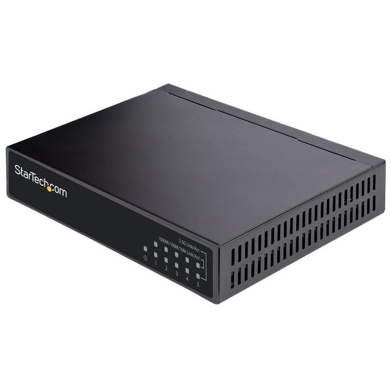 Switch 2.5G non gestito 5 porte Ethernet 2.5GBASE-T - StarTech.com