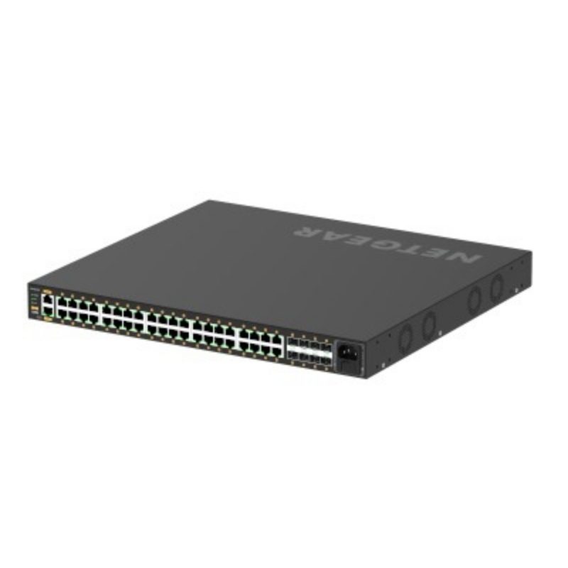 Switch di rete gestito L2/L3/L4 Gigabit Ethernet (10/100/1000) con PoE nero - Netgear GSM4248PX-100EUS