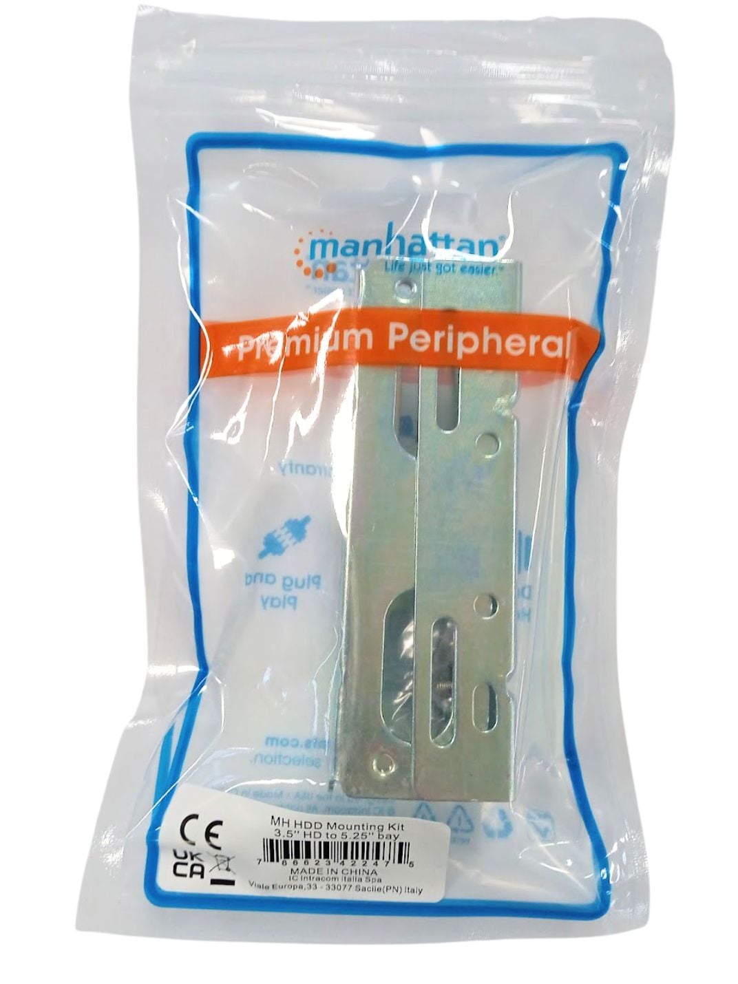 Adattatore Hard Disk da 3.5''-5.25'' HDD Mounting Kit - Manhattan FK36