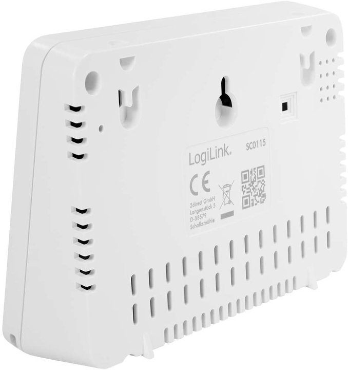 Misuratore di CO2 5000ppm con Allarme Indicatore Temperatura e Umidità - Logilink I-AIR-CO2
