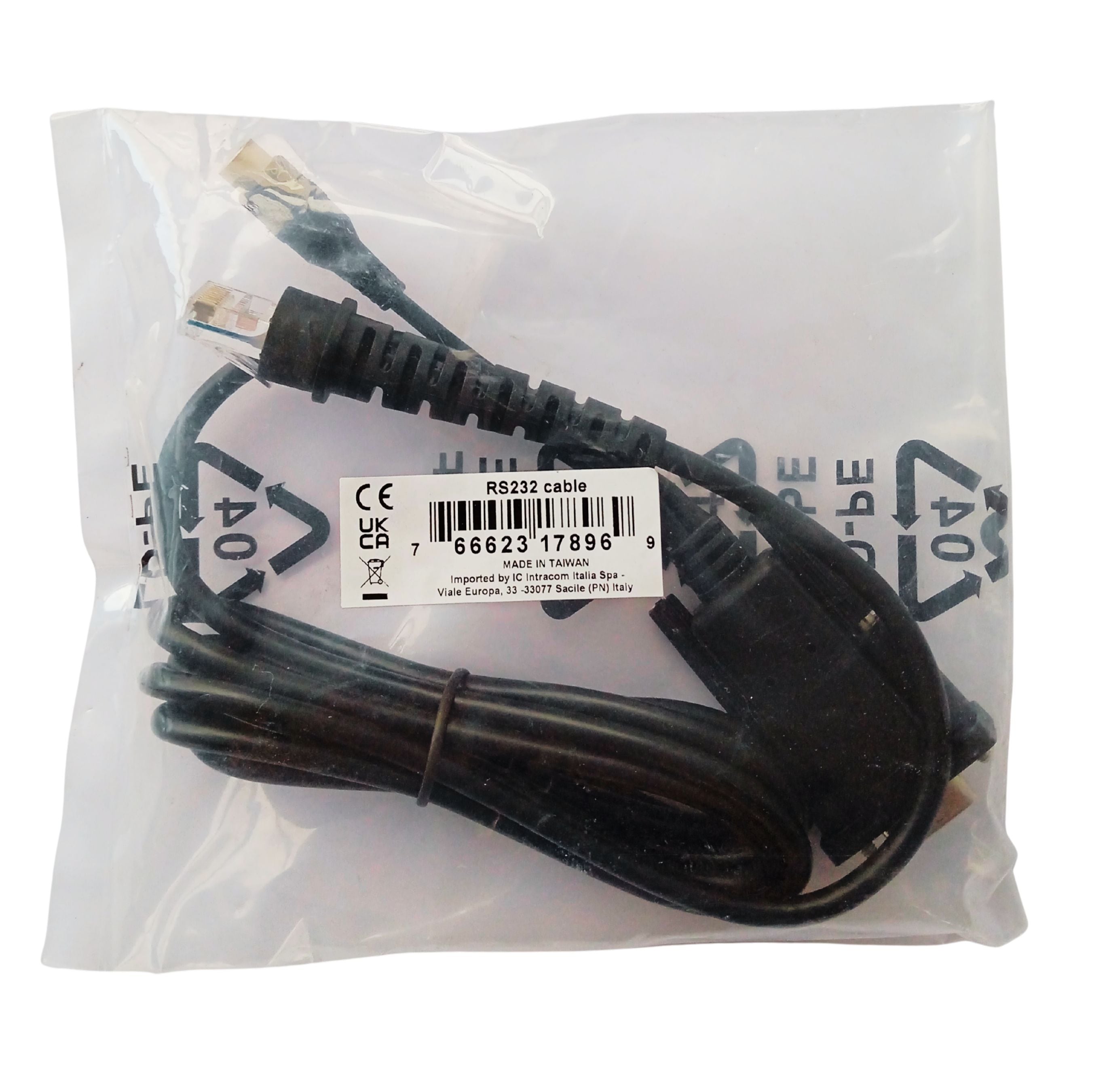 Cavo Seriale per Lettore di Badge/Scanner 1,2m - Manhattan I-BADGE 123-CABLE