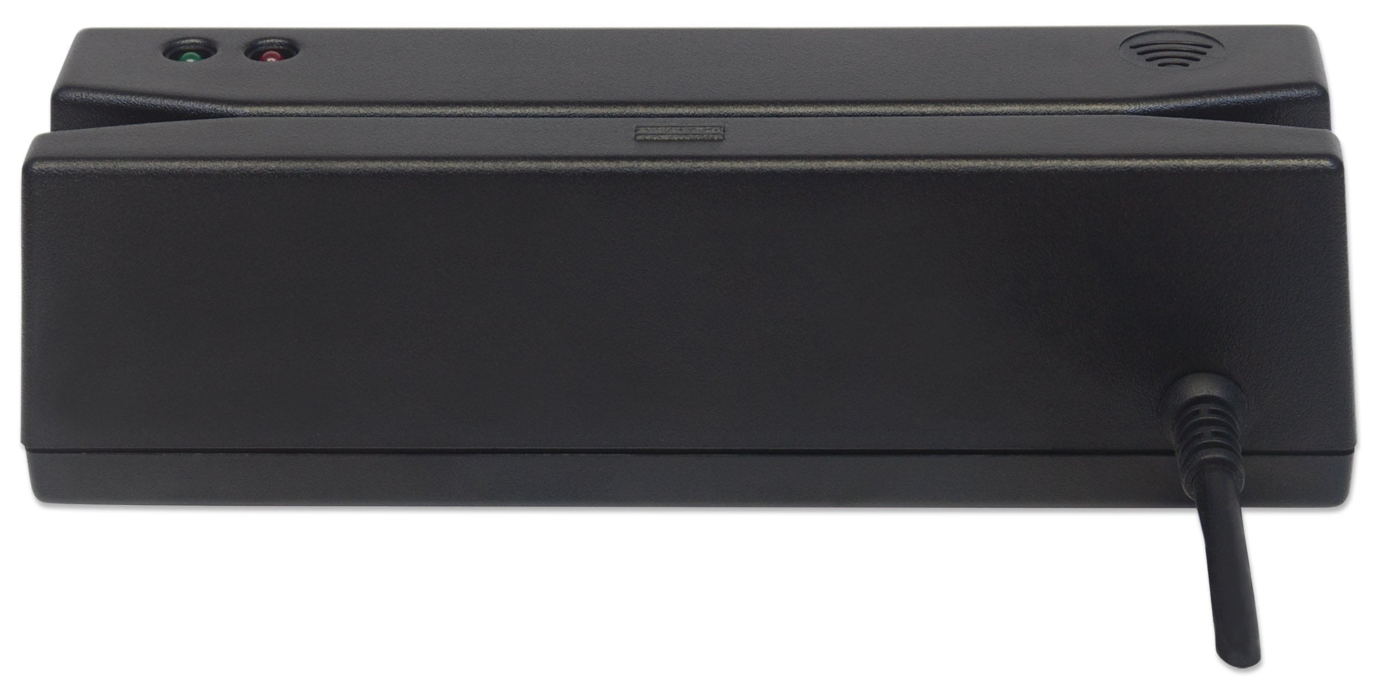 Lettore di card a banda magnetica traccia 1, 2 e 3 interfaccia USB - Manhattan I-BADGE 123-USB/ET