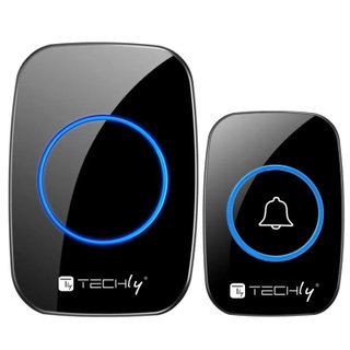 Wireless Doorbell Kit up to 300m - Techly I-BELL-RING04