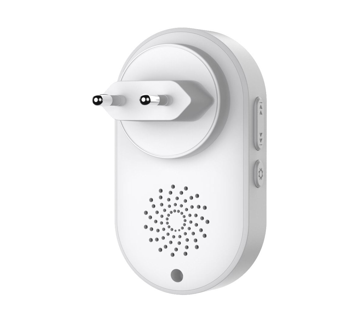 Additional Wireless Doorbell Receiver 180m 64 Melodies - Techly I-BELL-RING05R