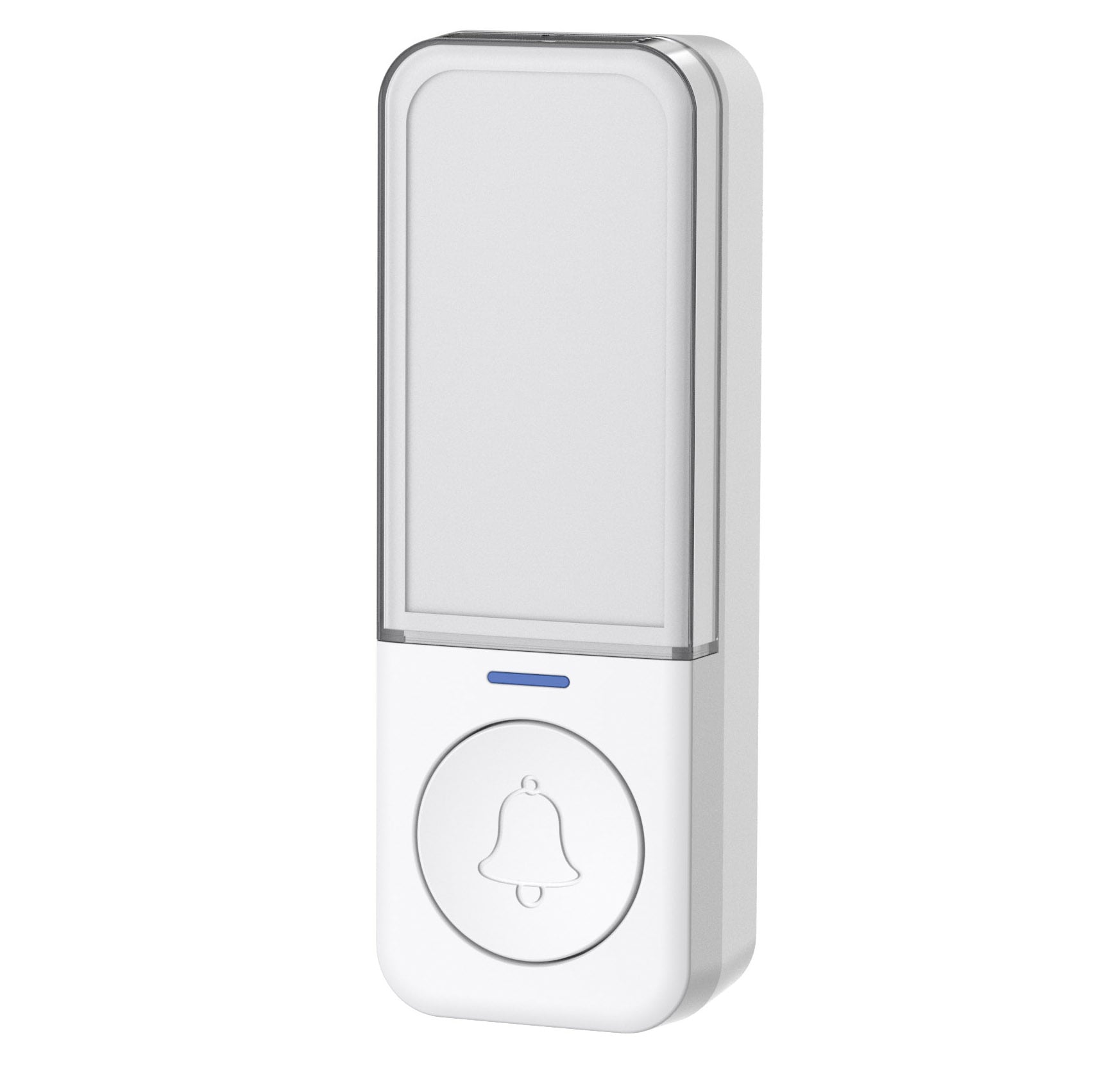 Additional IP56 Battery Free Transmitter for Wireless Doorbell 180m - Techly I-BELL-RING05T