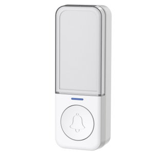 Additional Transmitter IP56 Battery Free for Wireless Doorbell up to 180m - Techly I-BELL-RING05T
